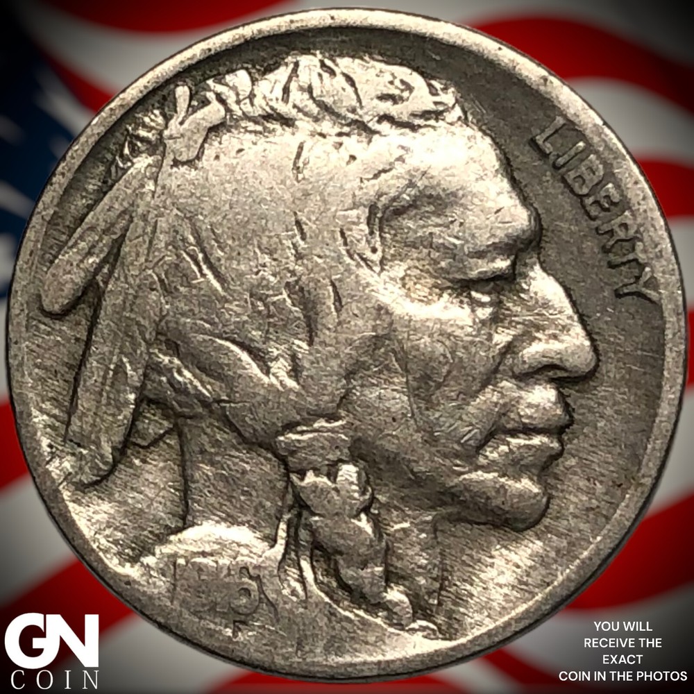 1916 P Buffalo Nickel X5388
