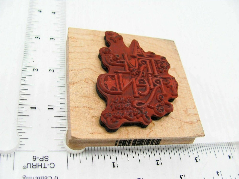 A True Friend Rubber Stamp - Stamp Set A691