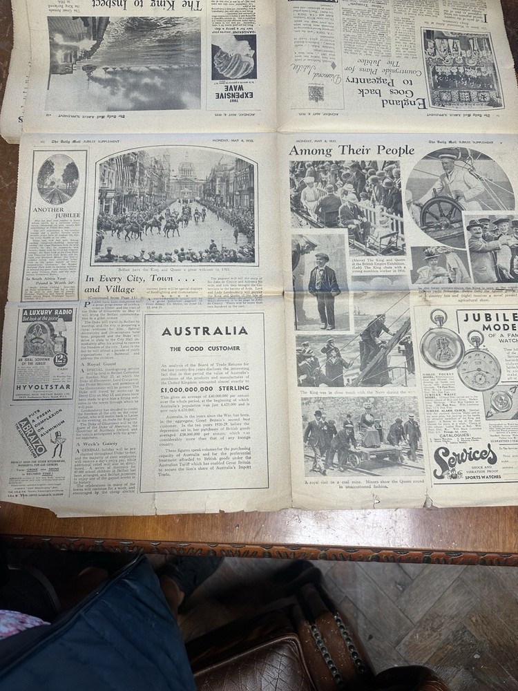 Daily Mail Silver Jubilee Supplement May 6th 1935