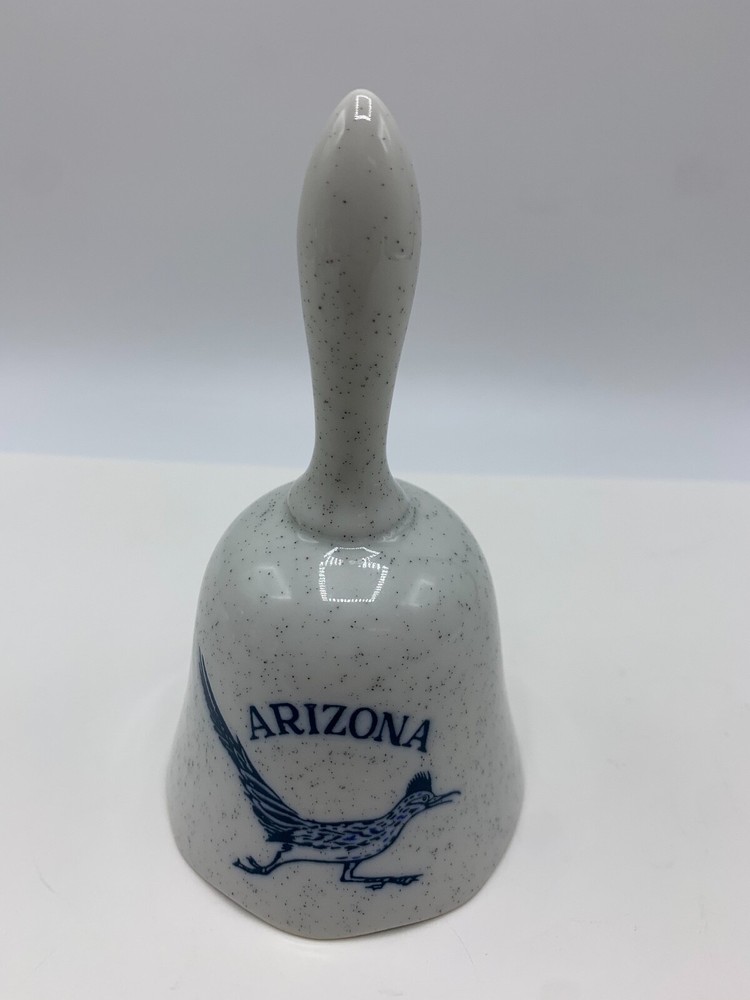 Ceramic Bell Arizona Road Runner 5" Tall