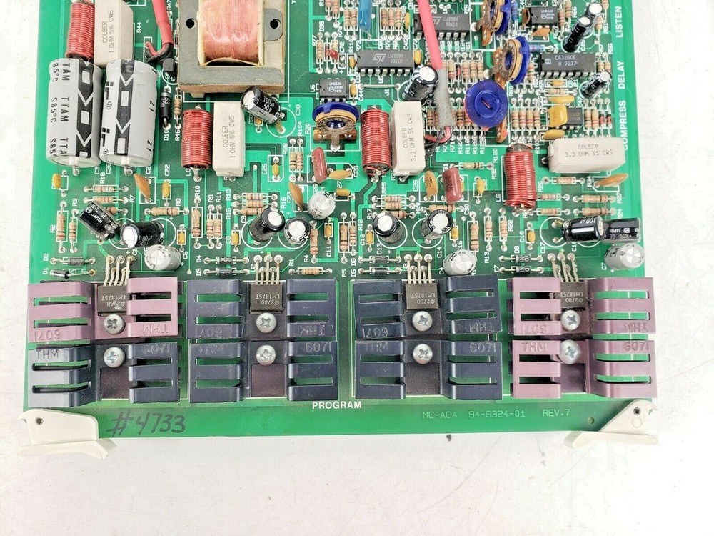 Bogen Multicom 2000 Analog Card MCACA Intercom System Used AS IS MCACB #2