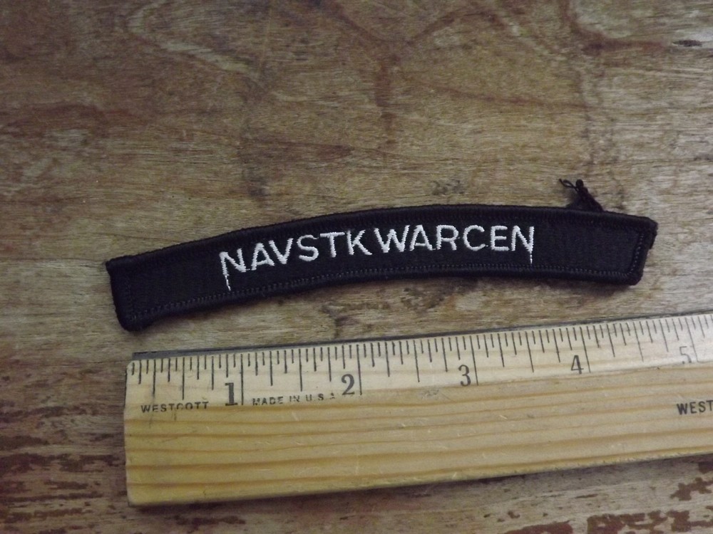 Navy NAVSTKWARCEN Tab - INV# C1505