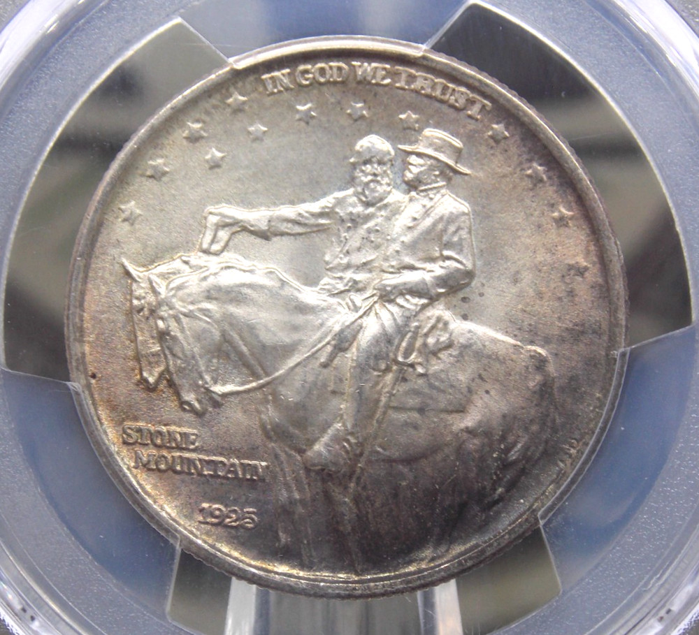1925 Commemorative *STONE MOUNTAIN* Half Dollar 50c PCGS MS65 #852 Gem ECC&C Inc