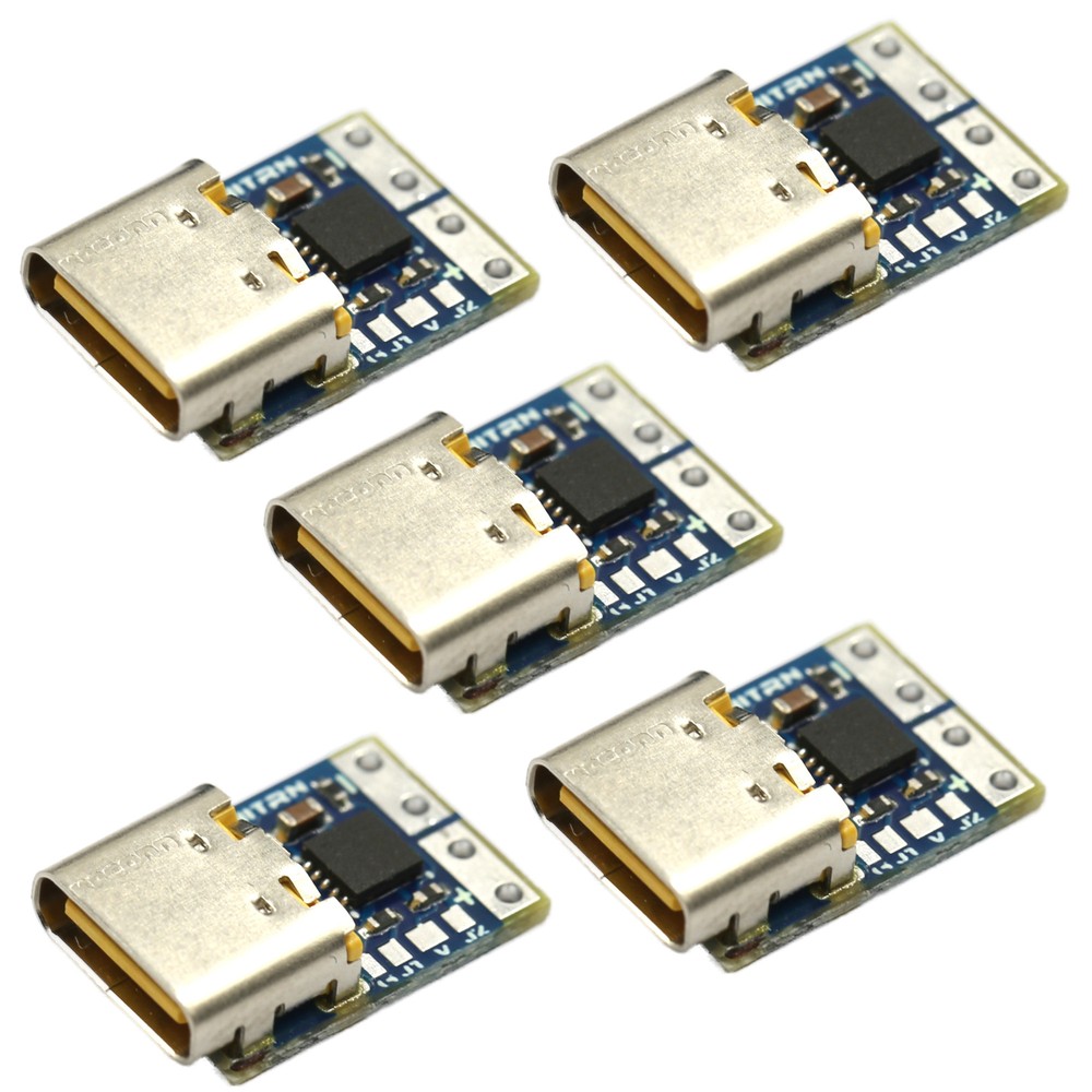 5pcs PD Decoy Module USB-C PD 20V DC Fixed Voltage Trigger Module