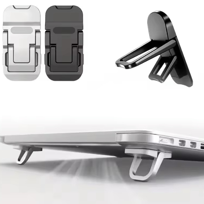 Keyboard Stands with 2 Adjustable Angles, Mini Laptop Stand for Black