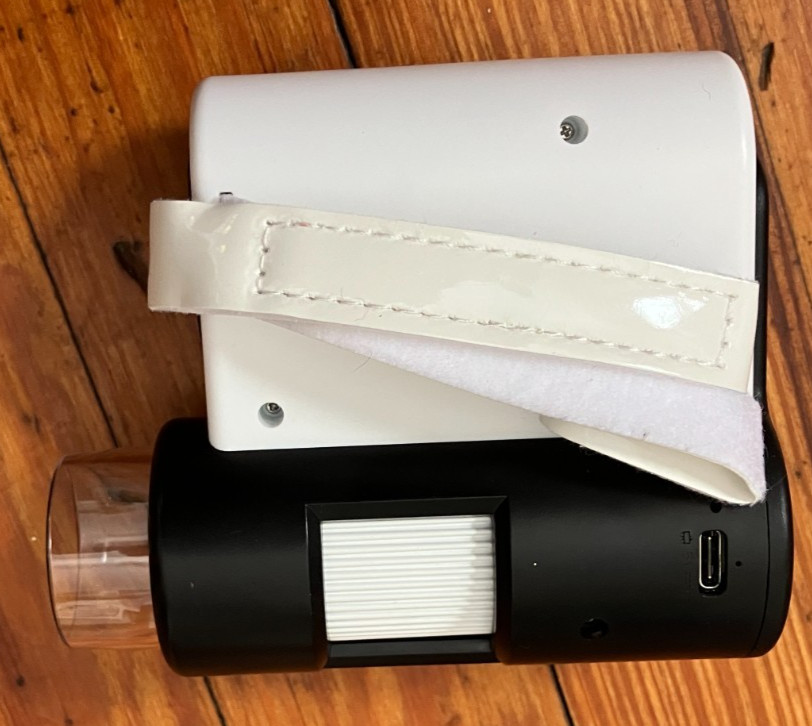 Dcorn Microscope for Kids Handheld Mini Scope 2" LCD Screen 1000+ Magnification