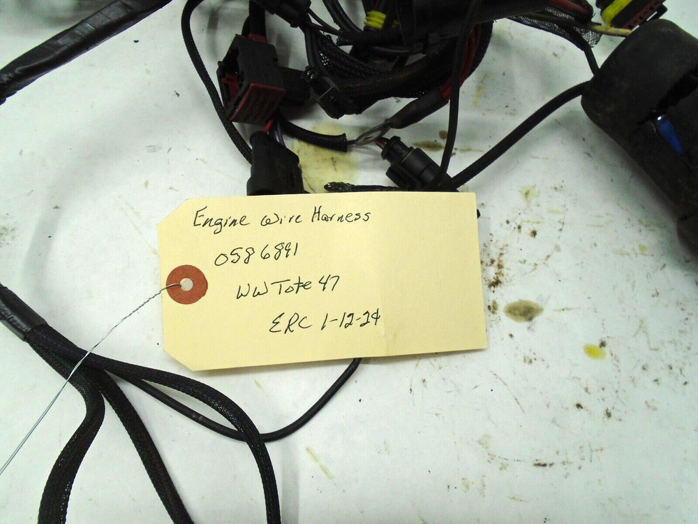 OEM ENGINE WIRE HARNESS 0586891 EVINRUDE ETEC E-TEC 2007-2009 115HP