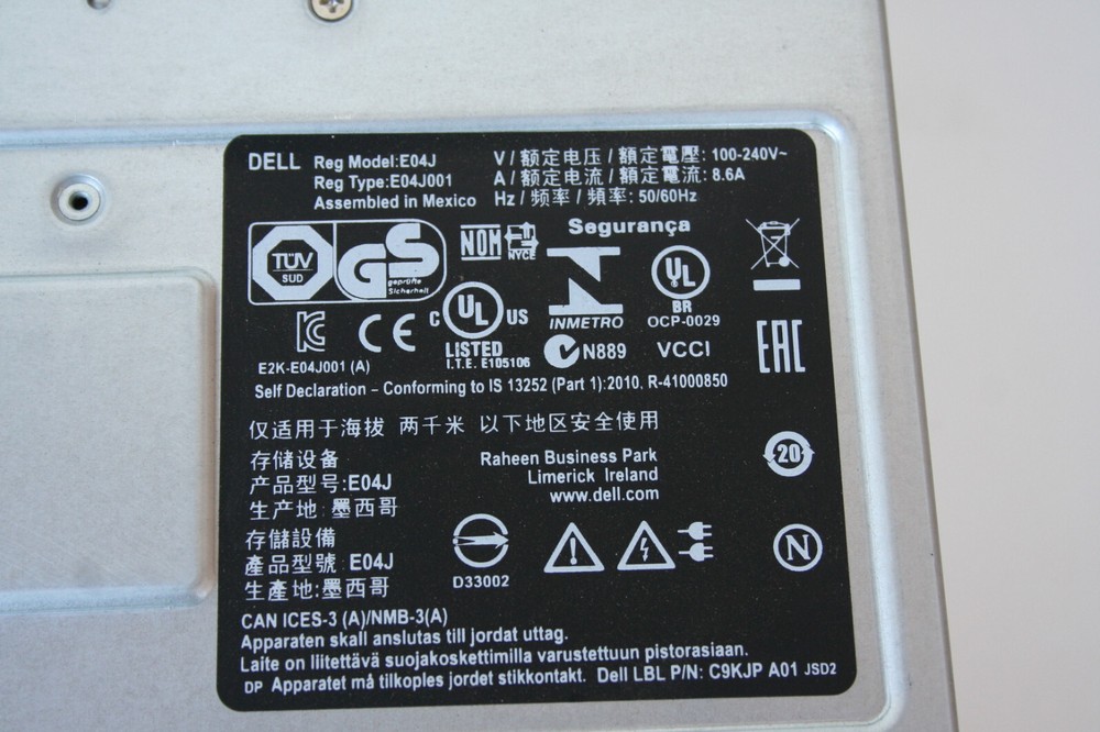 Dell powervault MD3220i E04J