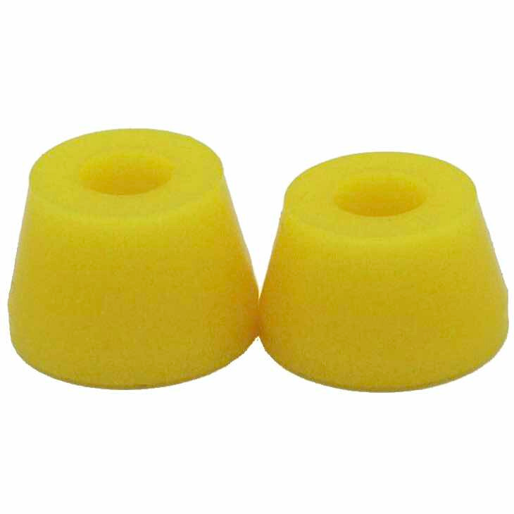 RipTide APS Carver CX SurfSkate Cone/Cone Bushings 90a - Yellow (Set)