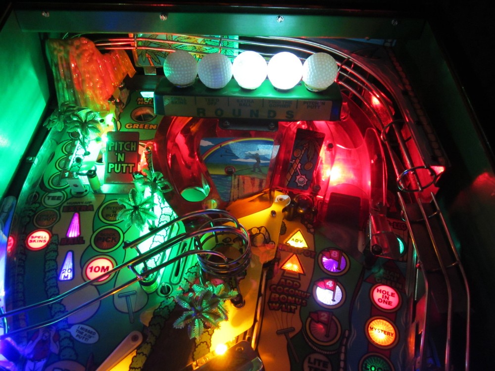 Teed Off Complete LED Lighting Kit custom SUPER BRIGHT PINBALL LED KIT