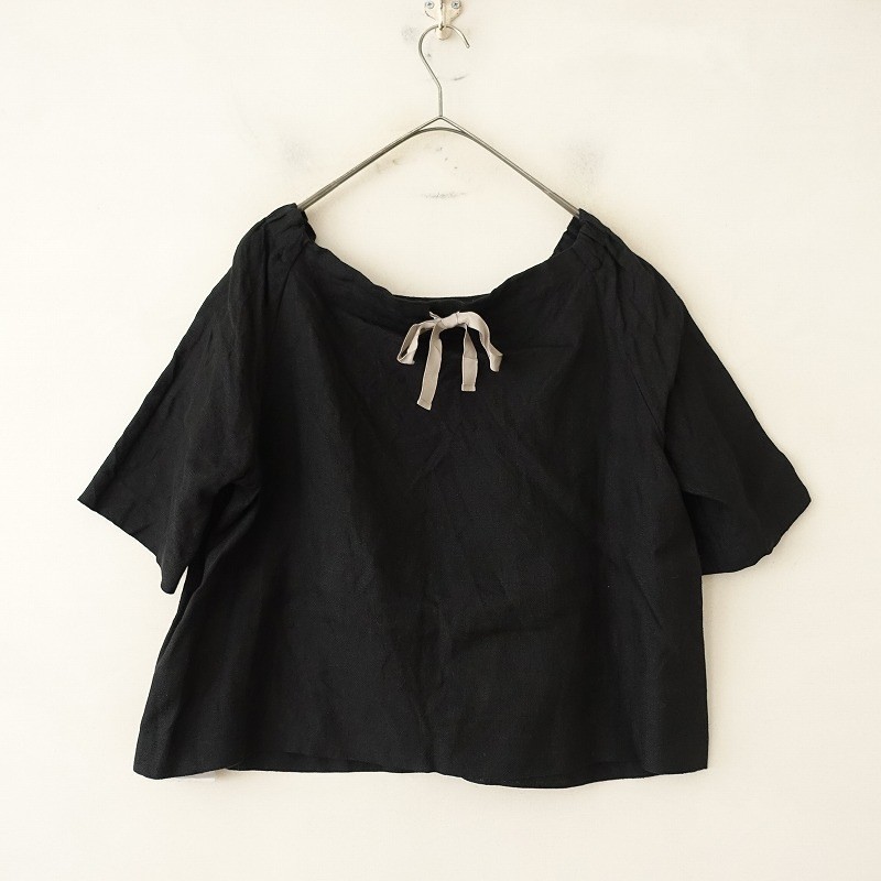 Lisette Linen Raglan Sleeve Pullover Blouse Size 38