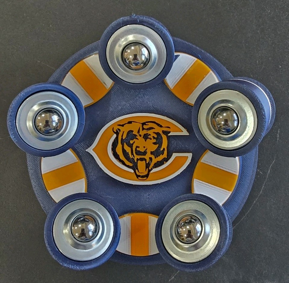 Bowling Ball Spinner - Custom - Bears