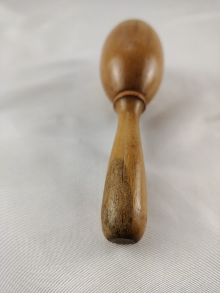 Vintage Wood darning egg Sock Mender 6”