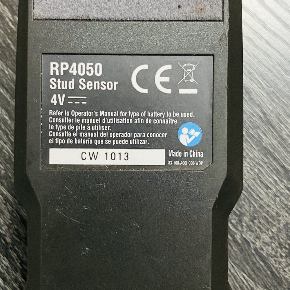 RYOBI TEK4 RP4050 Stud Finder Sensor Untested AS IS