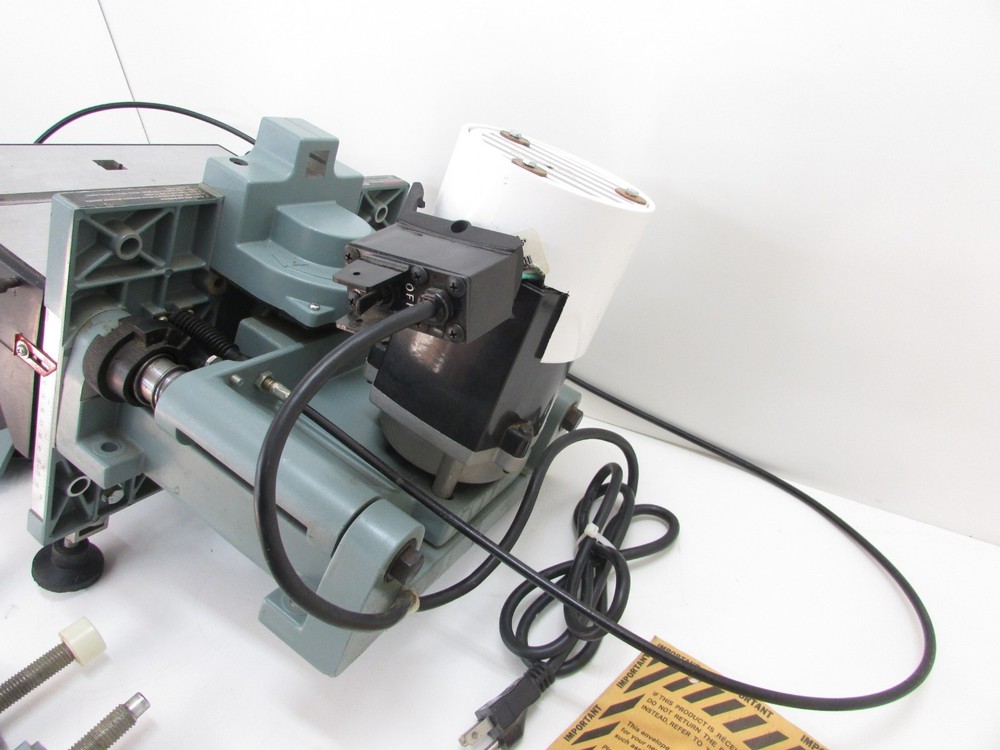 DELTA PLATE JOINER MODEL 32-100, BENCH TOP BISCUIT JOINTER