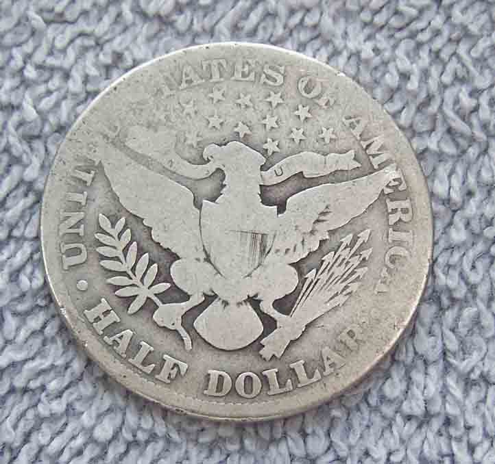 1909 Barber Half Dollar #8