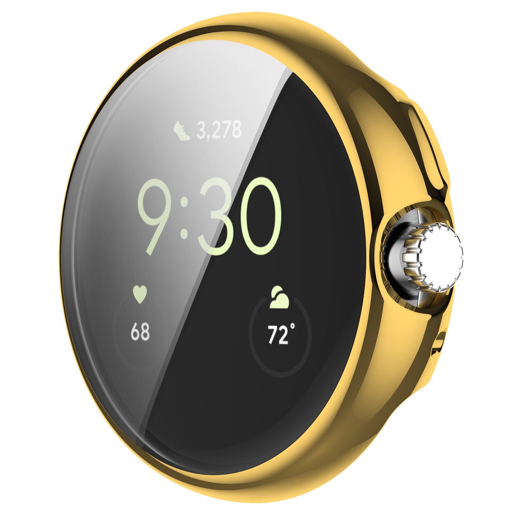 For Google Pixel Watch 1/Watch 2 TPU Protective Case Cover Screen Protector