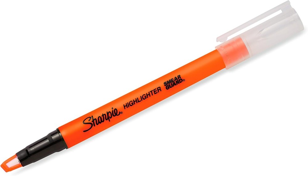 Sharpie Clear View Highlighter Sticks, Chisel 8 Count (Pack of 1), Assorted