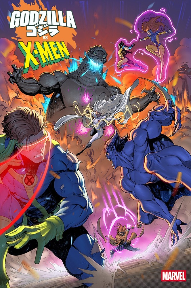 GODZILLA VS. X-MEN #1 IBAN COELLO VARIANT (MARVEL 2025)