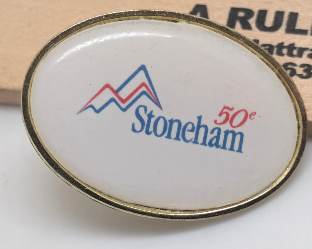 STONEHAM Souvenir Lapel Pin