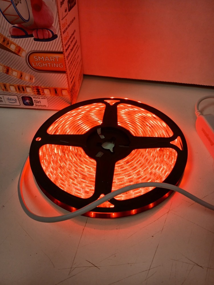 Energizer Smart Wifi LED White and Multicolor Light Strip 16.4ft