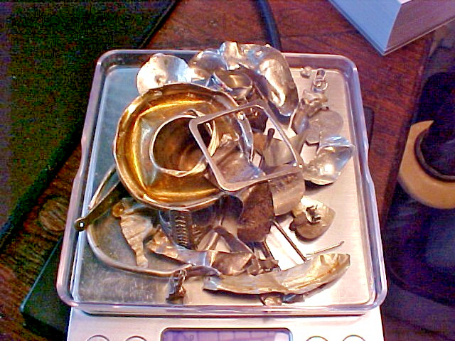 49 Grams Scrap Solid Sterling Silver I GET LESS THAN SILVER PRICE! I'M CRAZY!