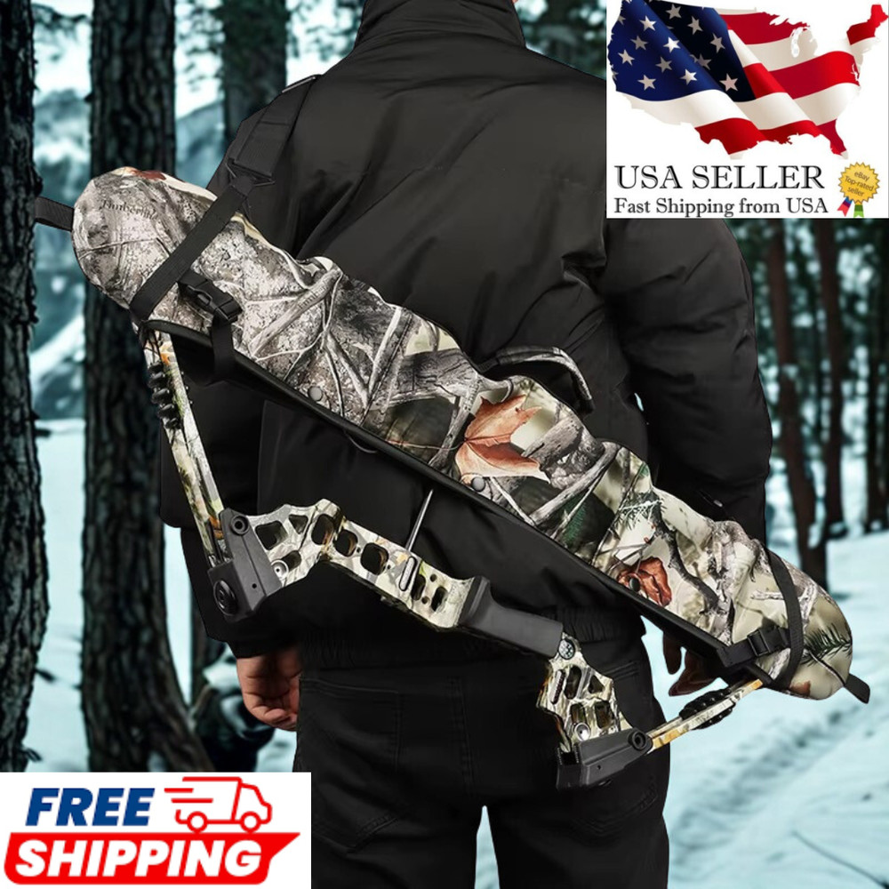 Compound Bow Bag Case – Adjustable Shoulder Sling | Heavy-Duty Archery Carry Bac