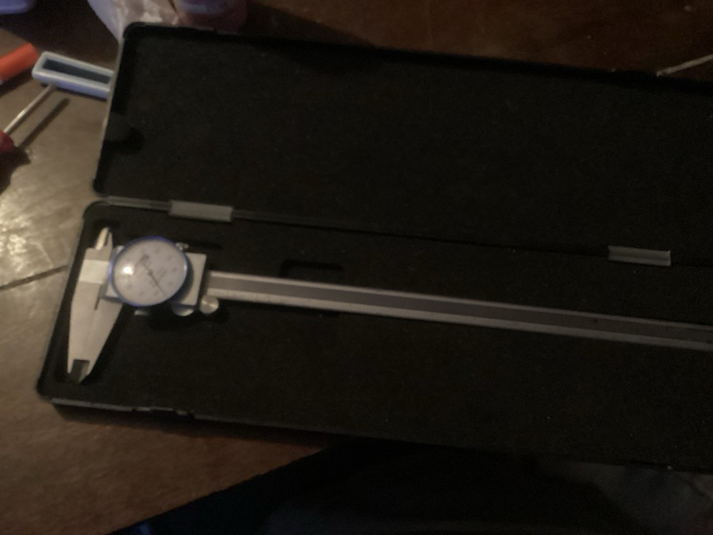 Fowler 52-008-712-0, Dial Caliper With 0-12 Measuring Range (White)