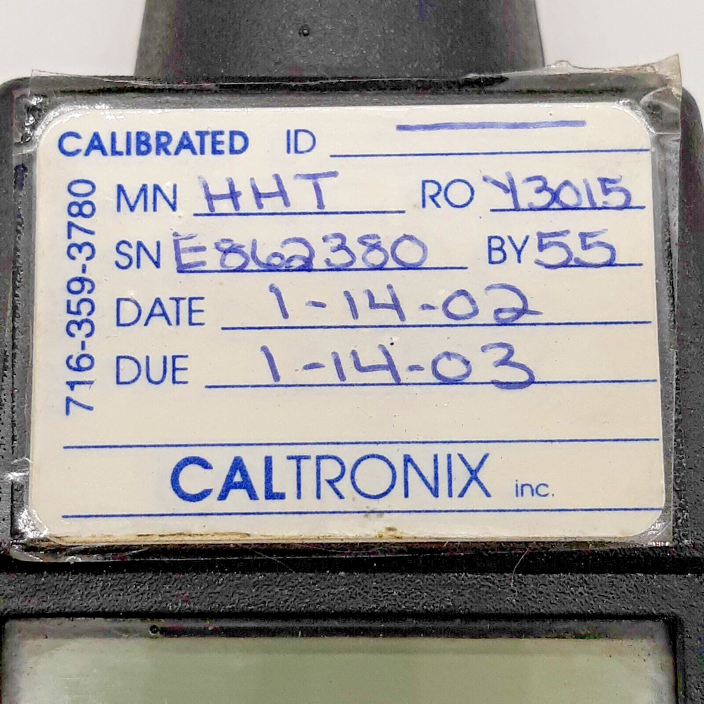Red Lion Controls HHT Tachometer - UNTESTED