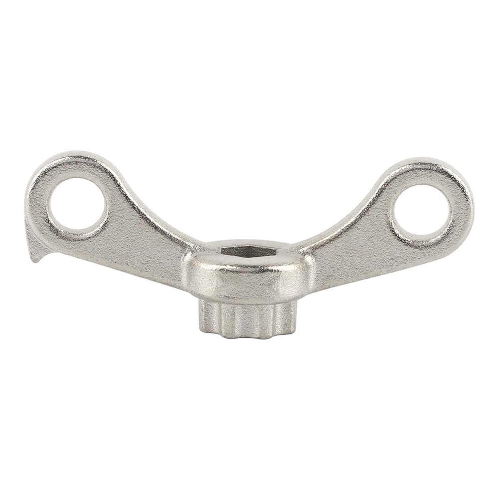 Bicycle Crank Adjusting Cap Tool Arm Dust Cap Removal Repair Accessory Silver