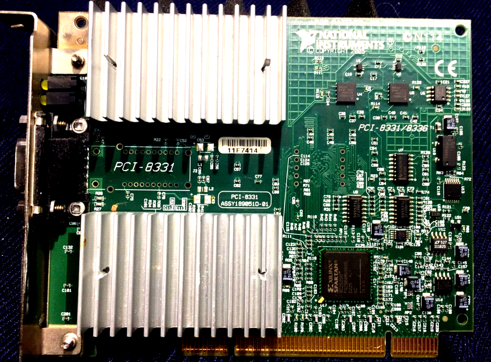NATIONAL INSTRUMENTS PCI-8331 PCI-8331/8336 INTERFACE CARD