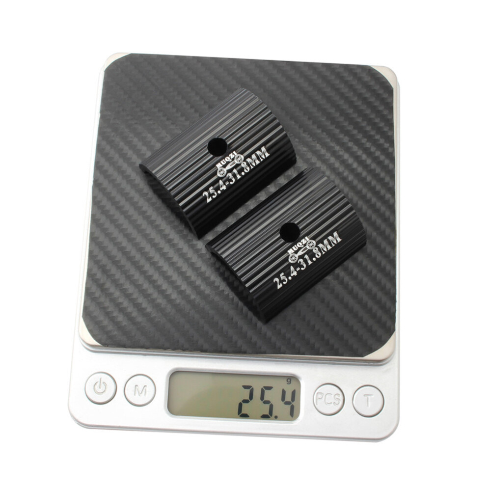 2PCS Handlebars 31.8 Aluminum Alloy Handlebar Adapter Handlebar Spacers