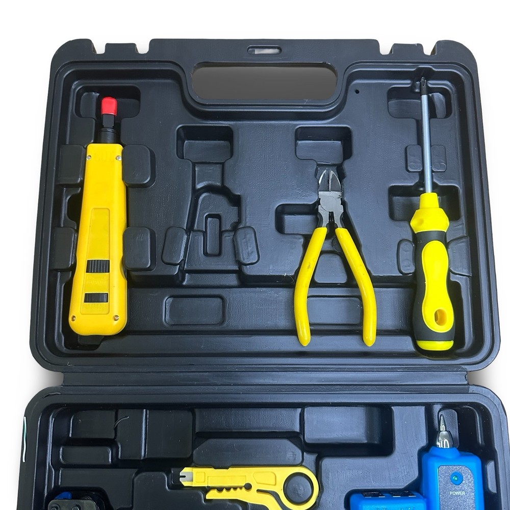 Gaobige Professional Network Tool Kit RJ45 Pass Through Missing Crimp Tool