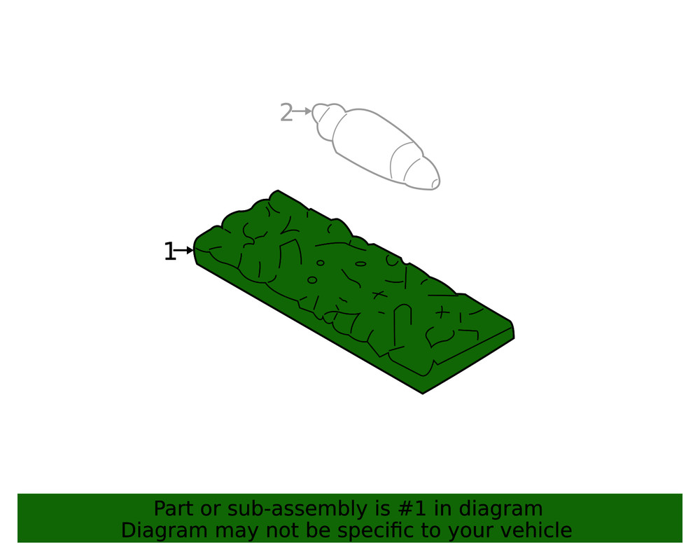 Genuine Audi License Lamp 8E0-807-430-B