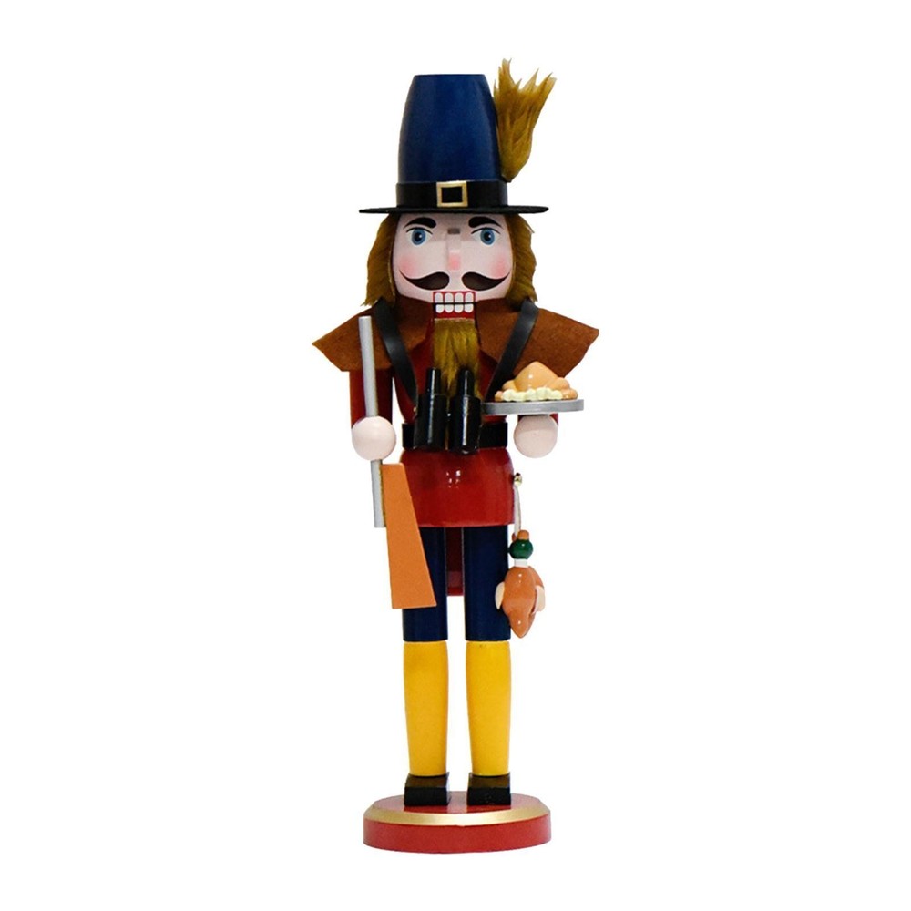 Traditional Wooden Nutcracker Ornament Christmas Decor Decorative Table Puppet