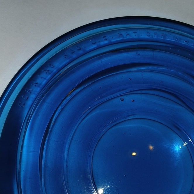 Corning Blue Glass railroad lens