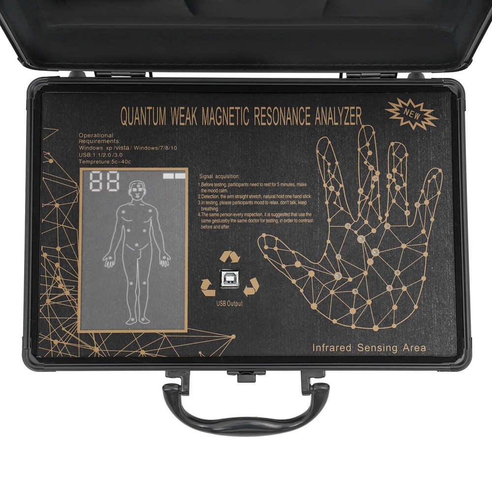 Resonance Quantum Magnetic Body Analyzer Quantum Resonance Magnetic Scanner