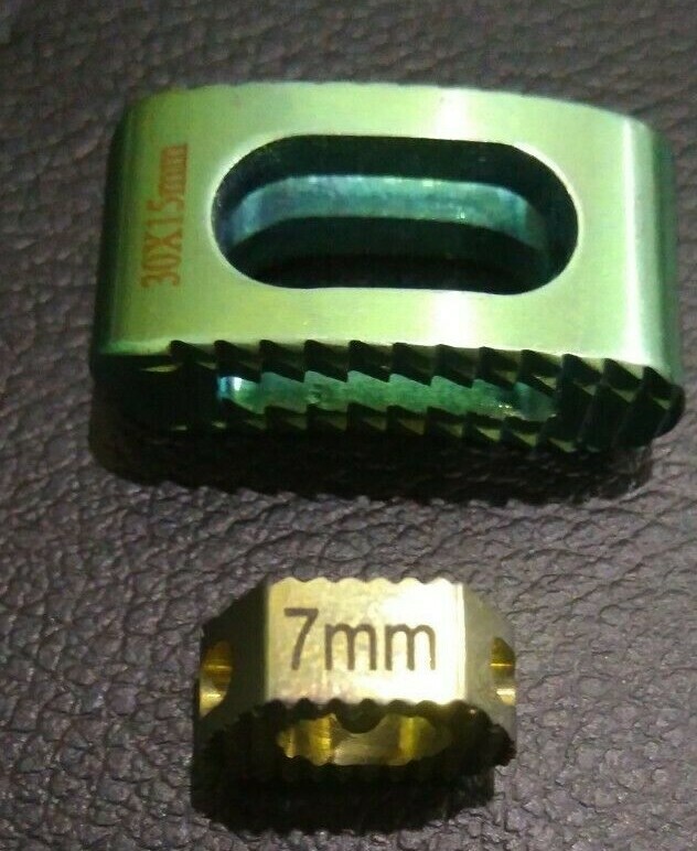 Spine Cage (Titanium) Each