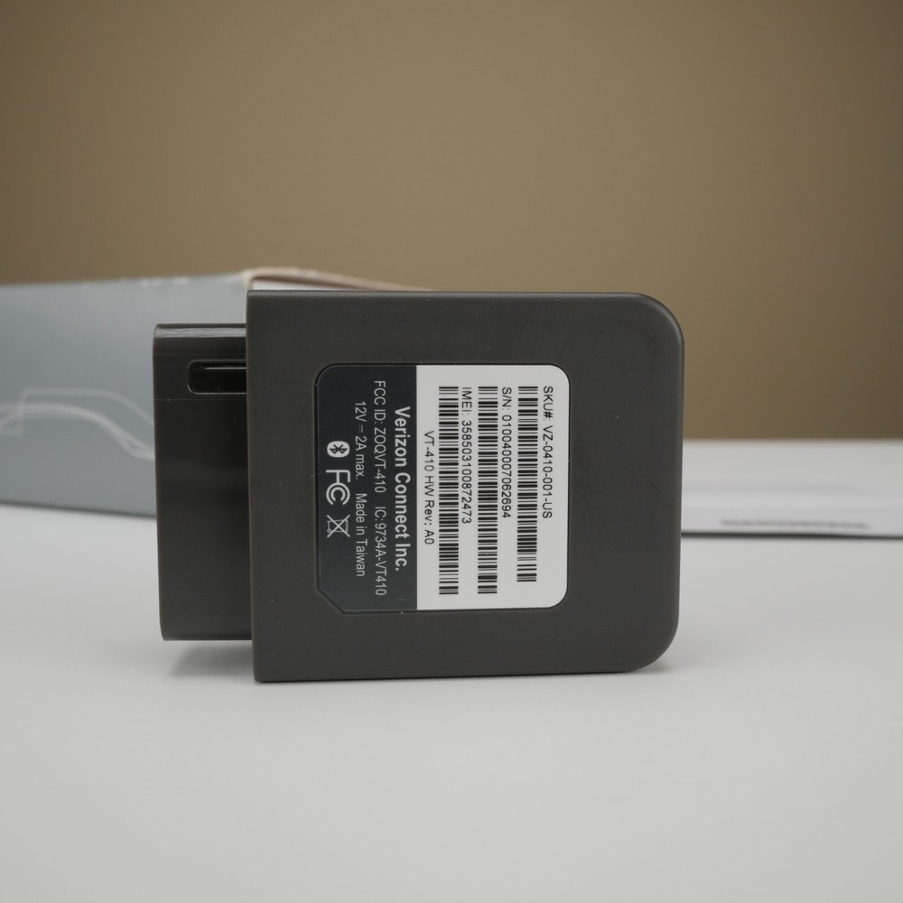 Verizon VT-410 Hum+ Car Adapter - OBDII Reader