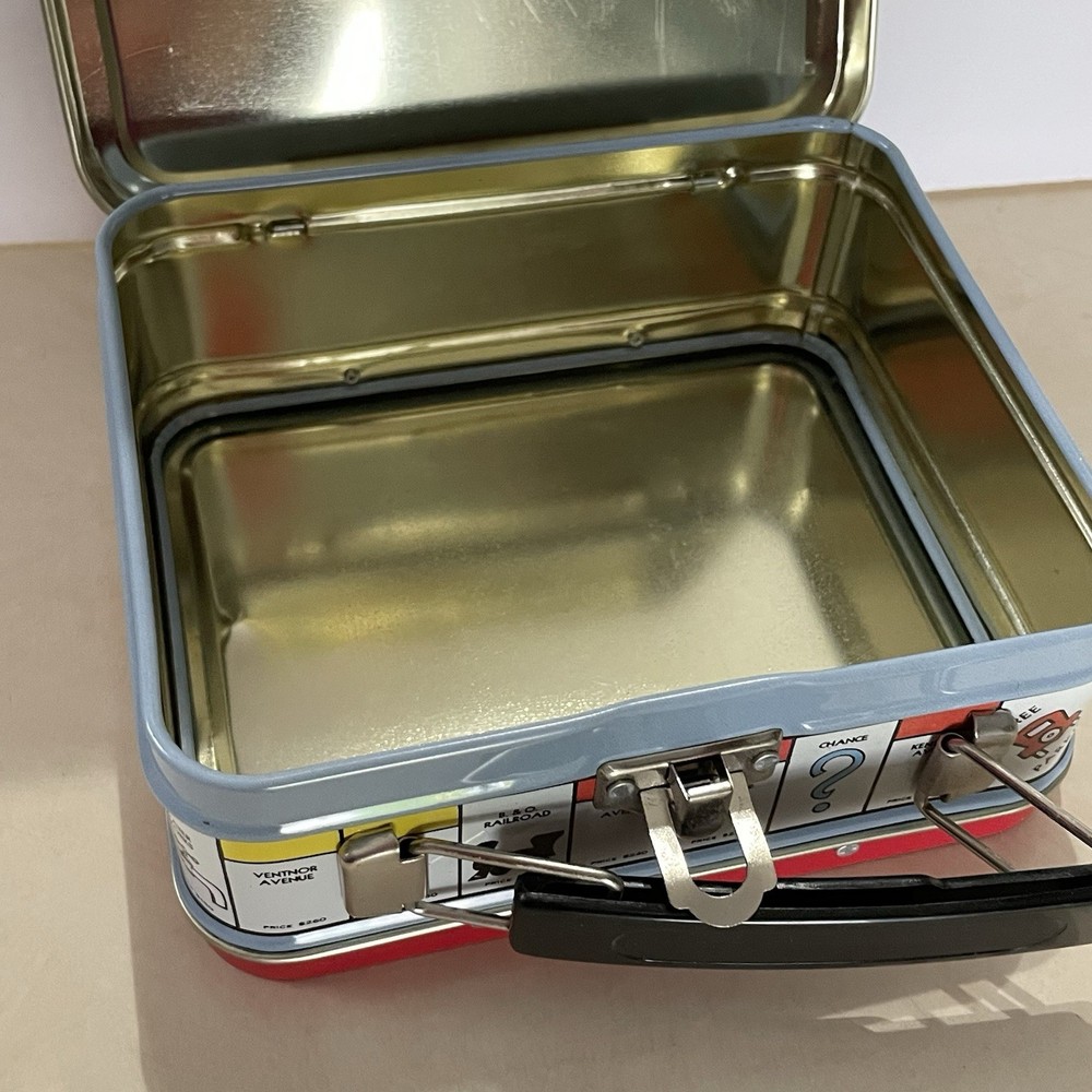 Monopoly 5.5" Tin Vintage Mini Lunch Box Hasbro * 2000