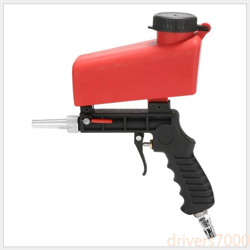 Small Handheld Sandblasting Gun Adjustable Pneumatic Sandblasting Gun