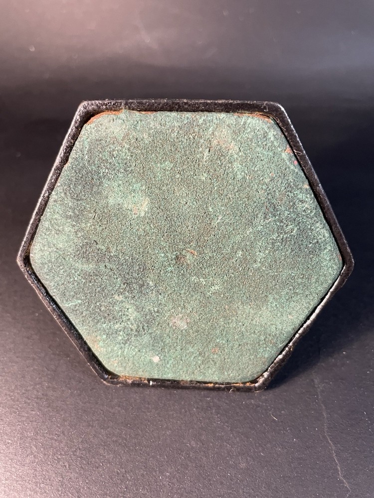 2 Cast Iron Paperweights Decorative