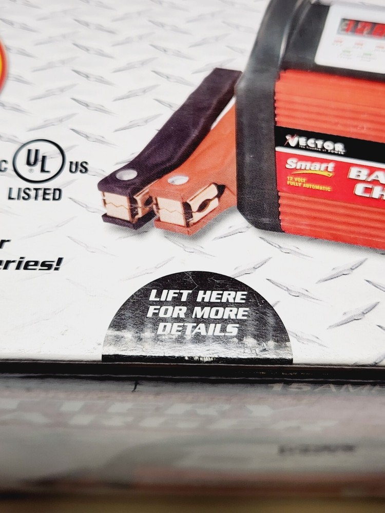 Vector Auto Battery Charger 15amp