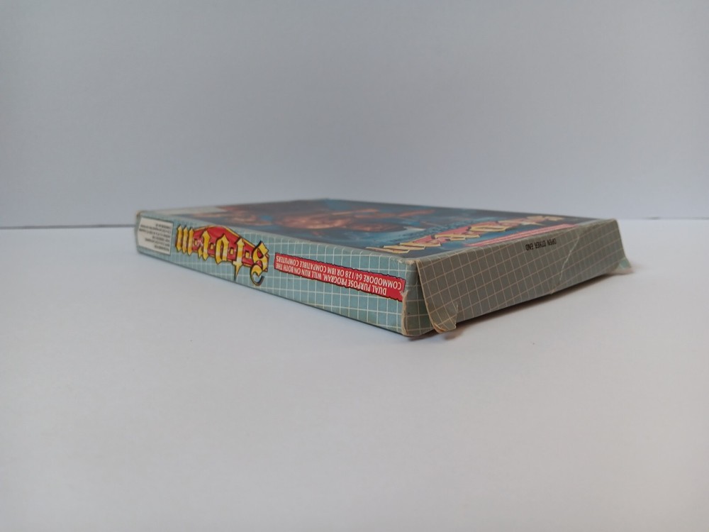 Commodore 64/128 Storm Action Arcade Adventure Computer Sotware Tested/Works