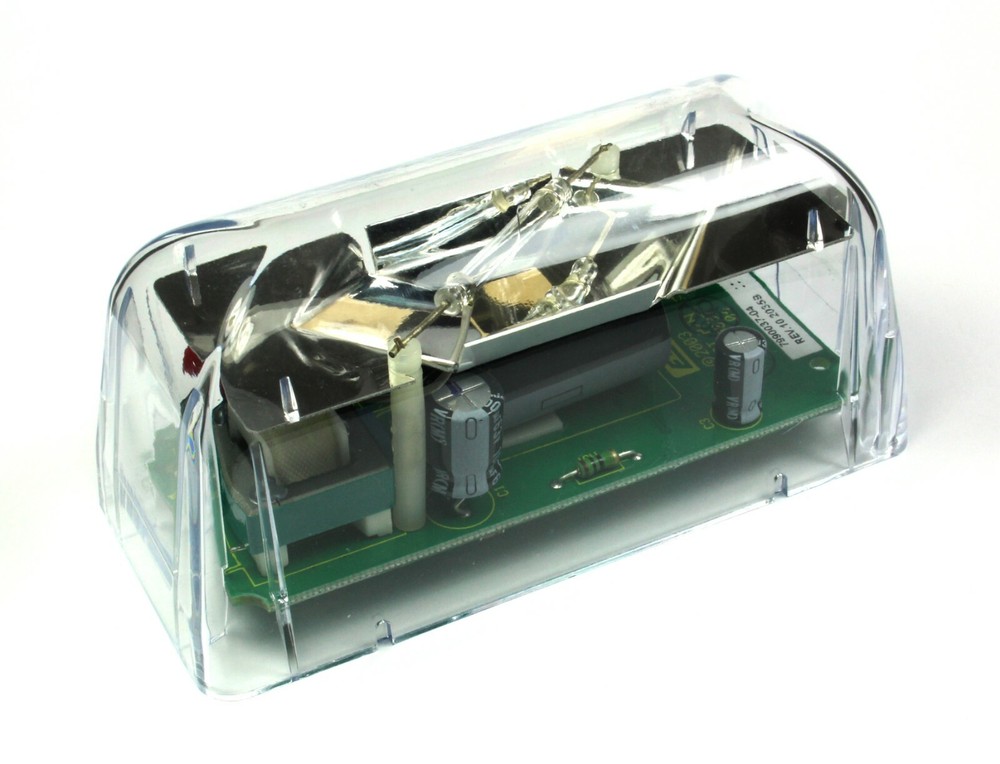 Industrial White 12vdc Xenon Repeating Alarm Strobe