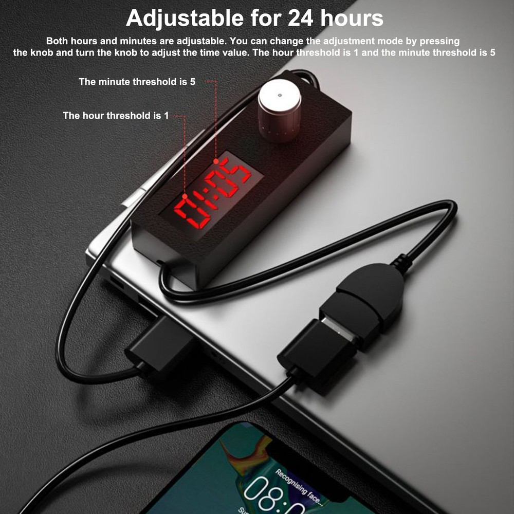 Turbo Timer For Engine Adjustable Timing Energy-off Switches Eco