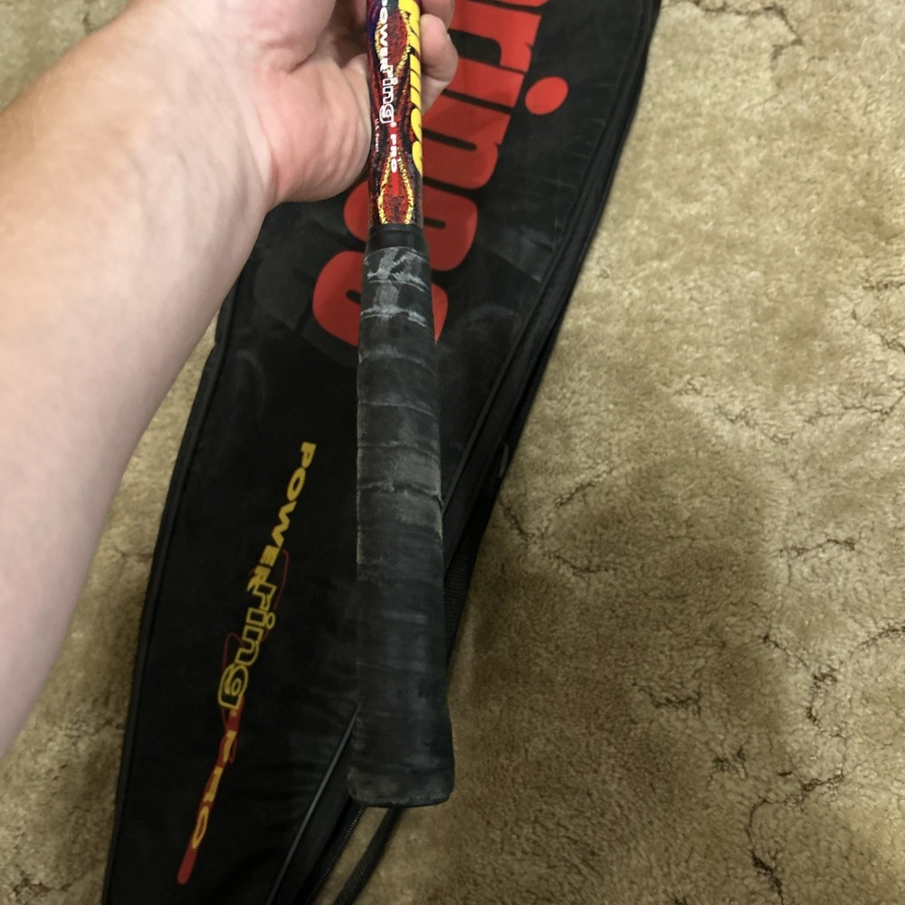 Genuine Prince Power Ring Pro Titanium Mesh Graphite Squash Racket *Needs Grip*