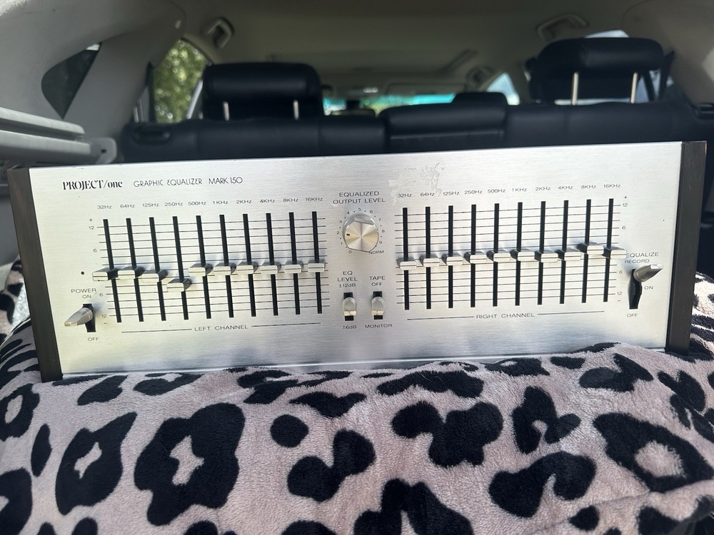 *RARE* Project One Graphic Equalizer MARK 150  (WORKS!)