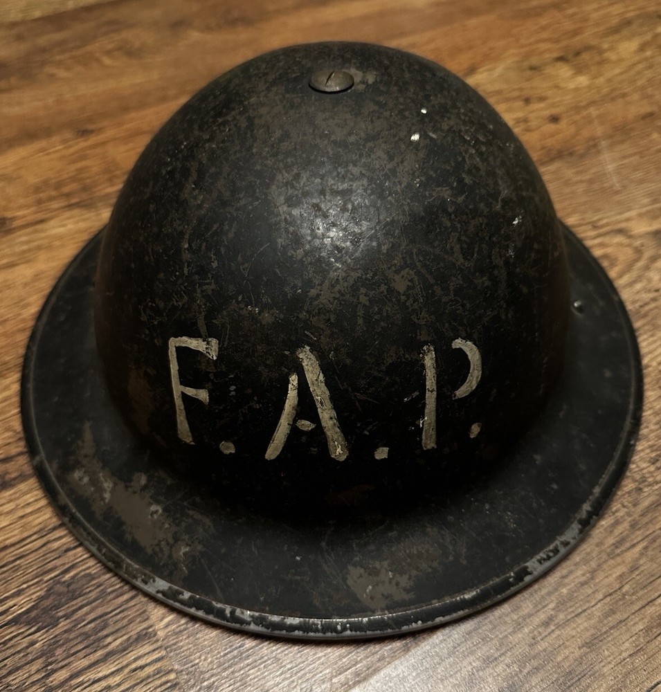 WW2 British Home front FAP Helmet