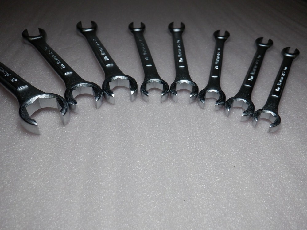 WESTWARD 8 PC. FLARE NUT WRENCH SET